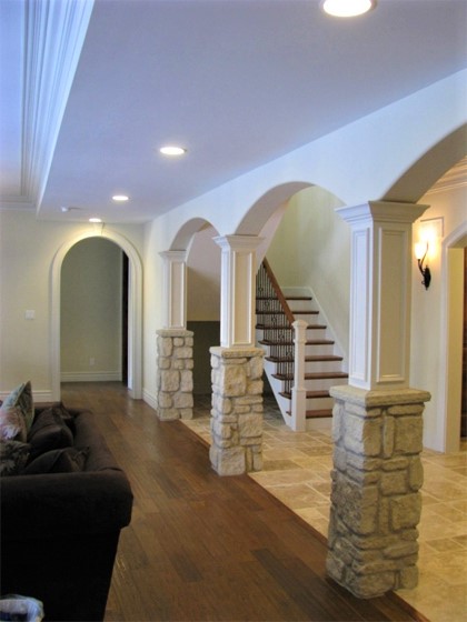 Basement arch